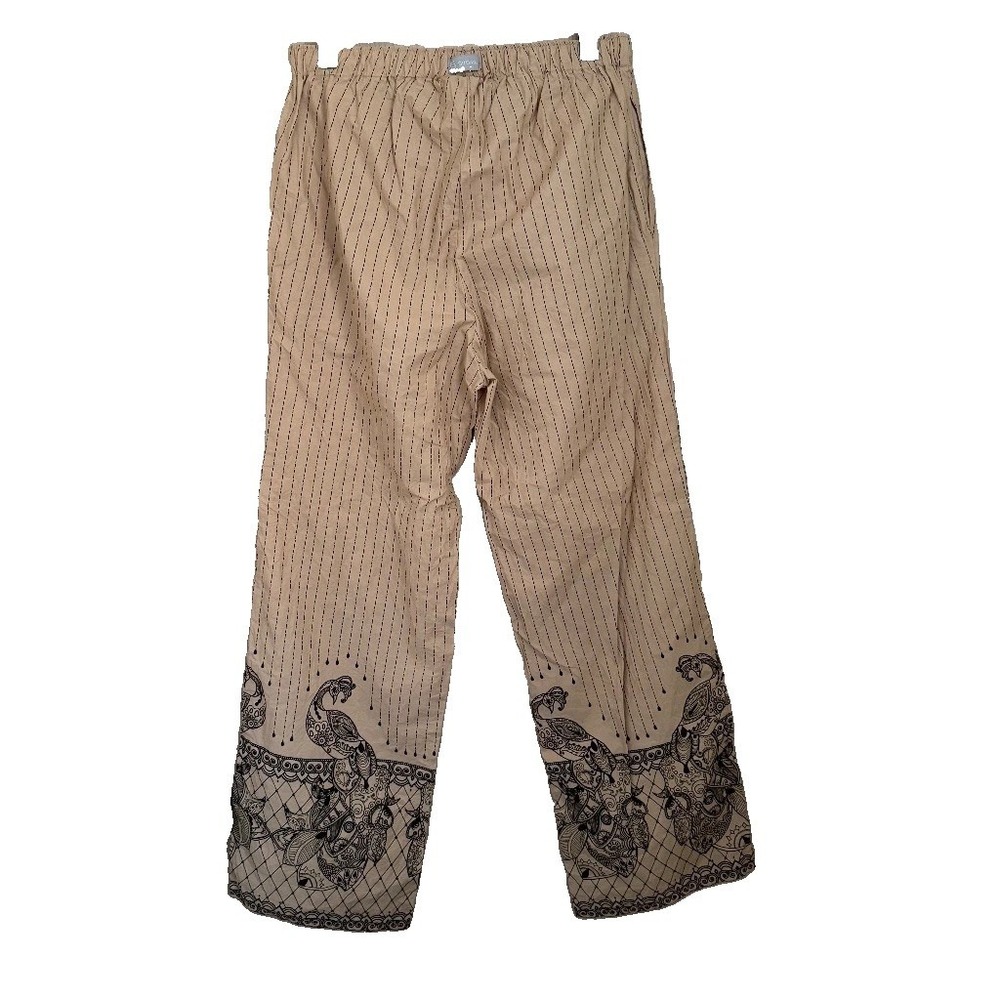 Sudara Punjamies Boho Cotton PJ Pants Sz S Paisley Pajama Lounge Sleepwear India